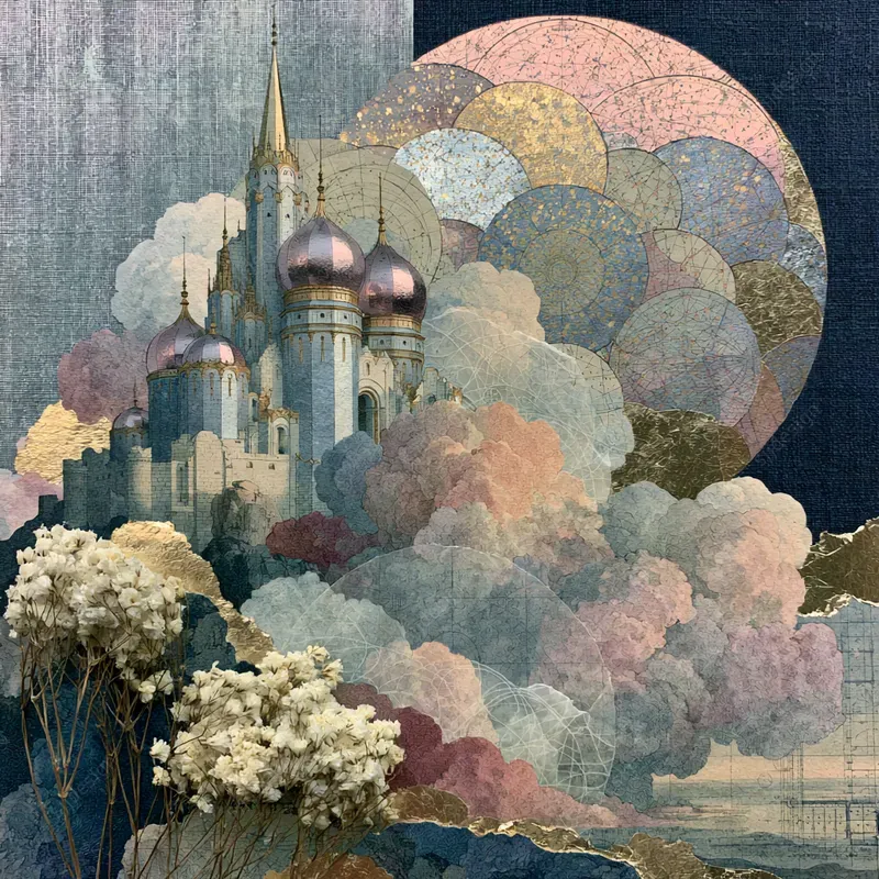Botanical Atlas Collages