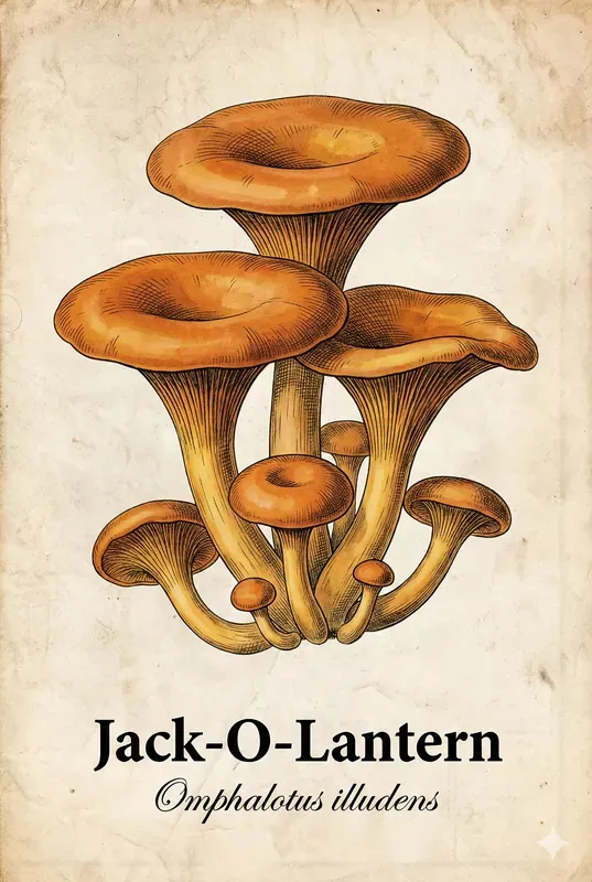 Vintage Botanical Mushroom Premium Logos