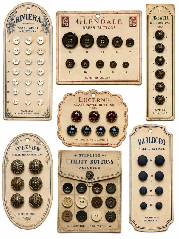 Vintage Haberdashery Packaging Generator
