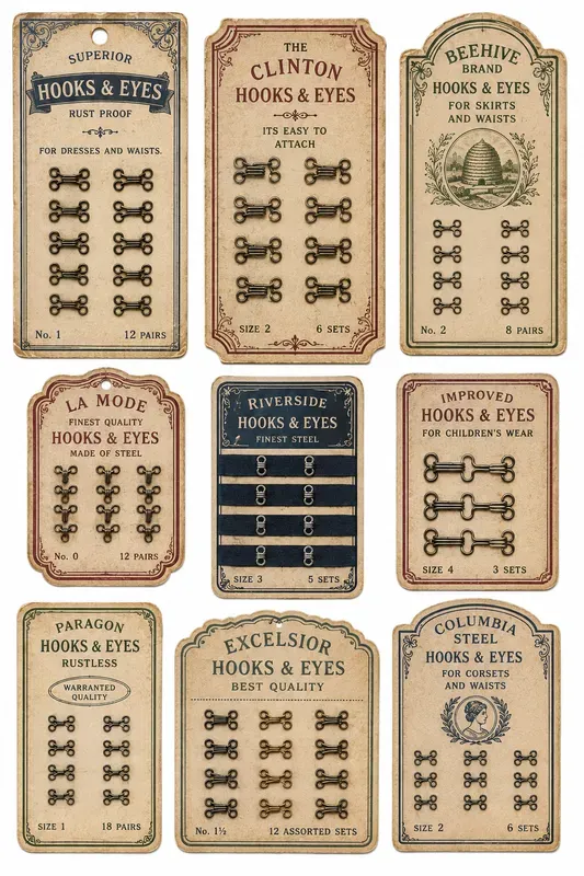 Vintage Haberdashery Packaging Generator