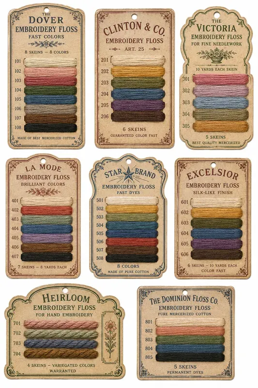 Vintage Haberdashery Packaging Generator