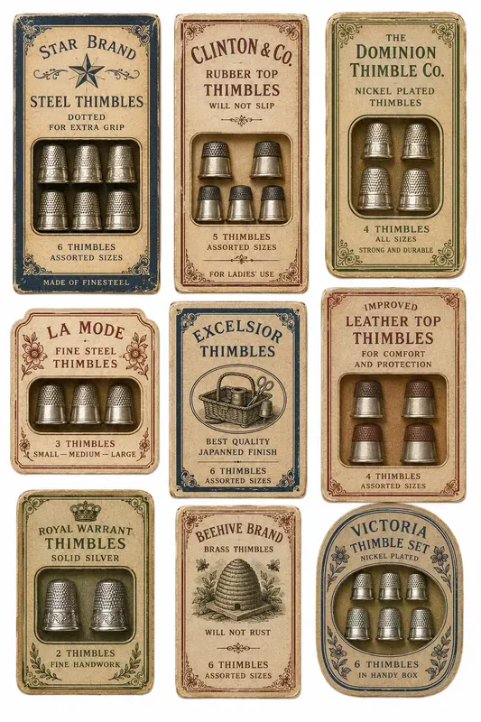 Vintage Haberdashery Packaging Generator