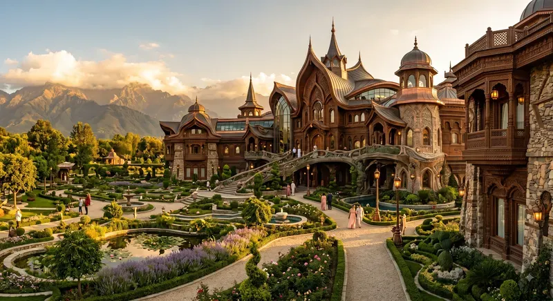 Golden Harmonies Palaces Through Time