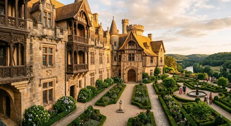 Golden Harmonies Palaces Through Time