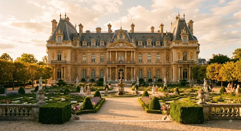 Golden Harmonies Palaces Through Time