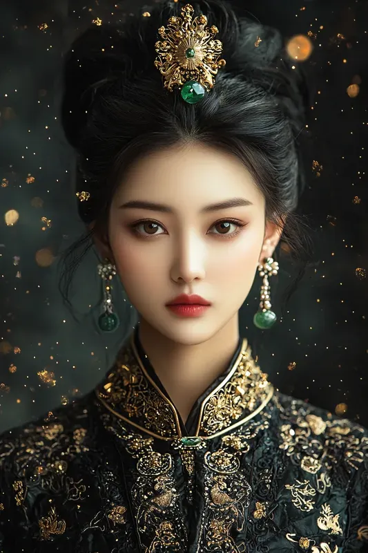 Jade Empress Luxury Fantasy Portraits