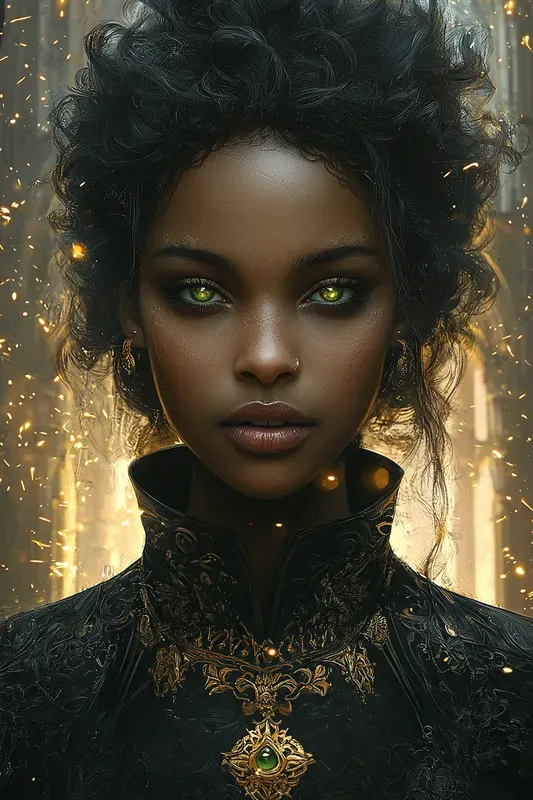 Jade Empress Luxury Fantasy Portraits