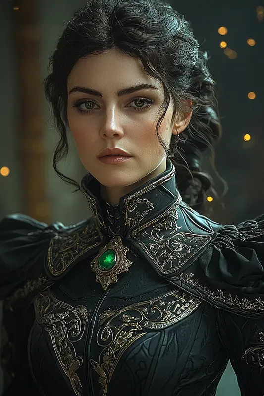 Jade Empress Luxury Fantasy Portraits
