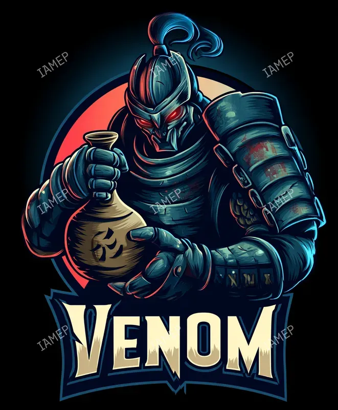 Cinematic Mascot Liquor Logos
