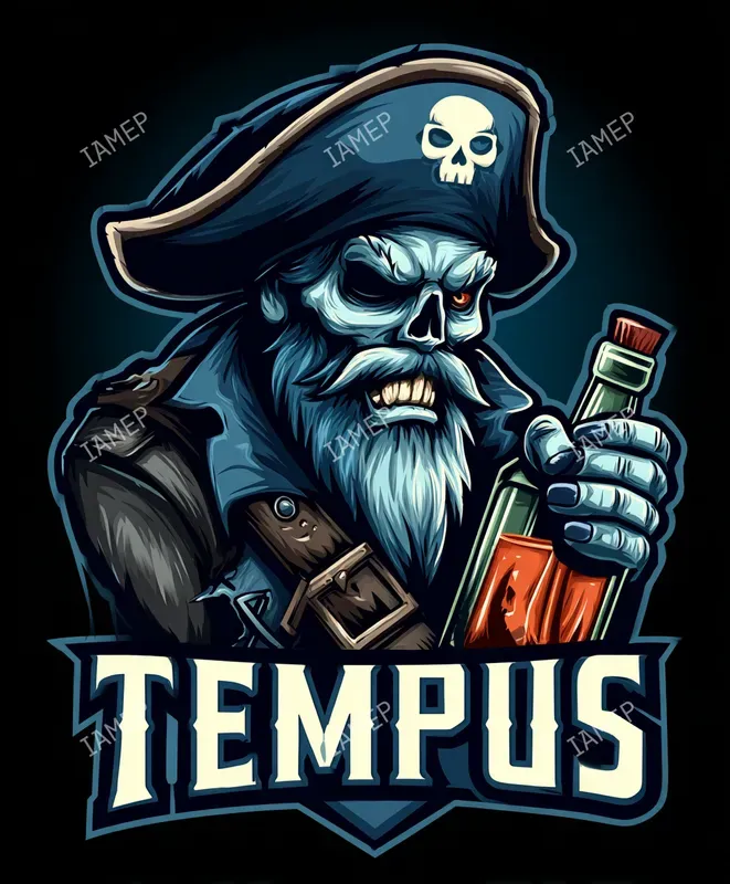 Cinematic Mascot Liquor Logos
