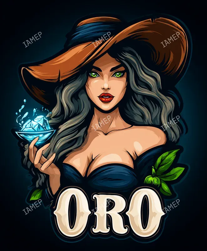 Cinematic Mascot Liquor Logos