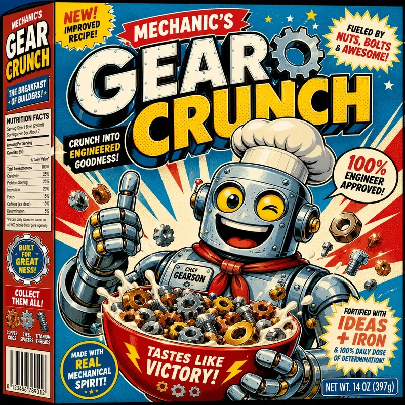 Retro Popart Cereal Mascots