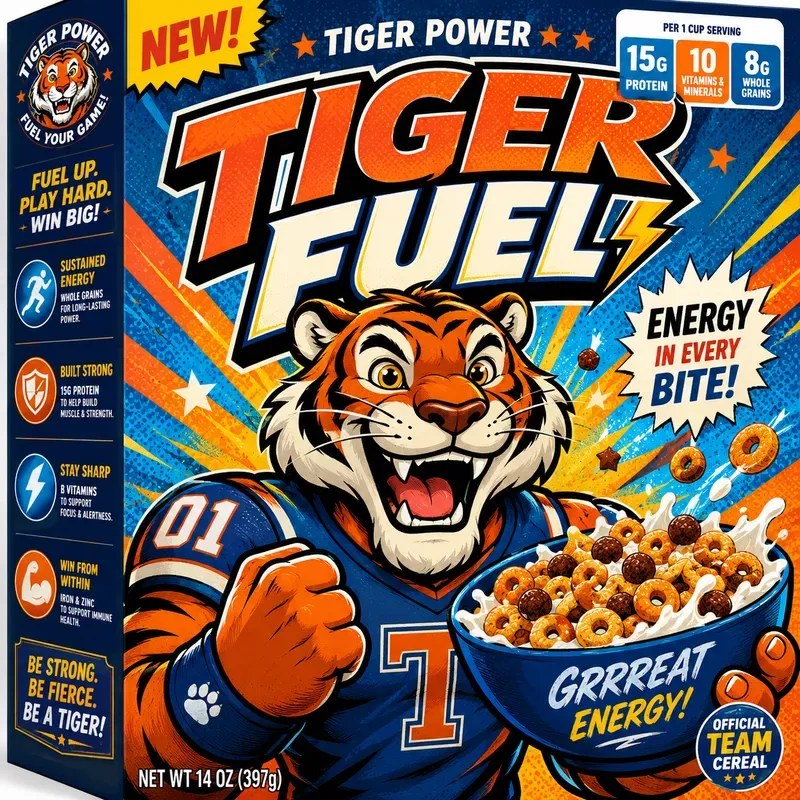 Retro Popart Cereal Mascots