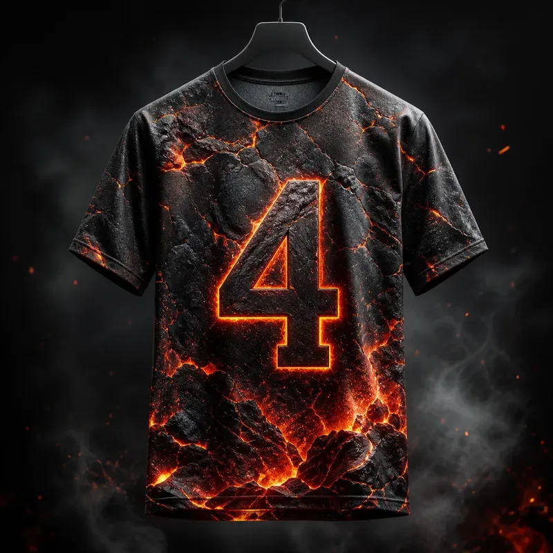 Futuristic Neon Sportswear Tshirt Art