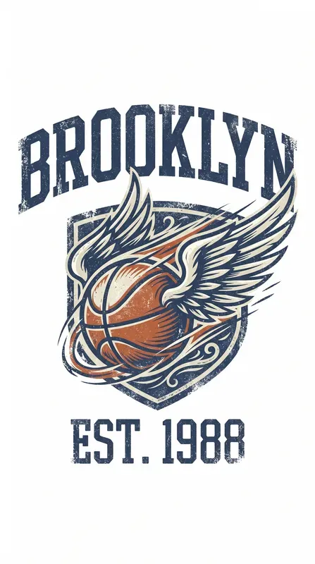 Vertical Vintage College Logos