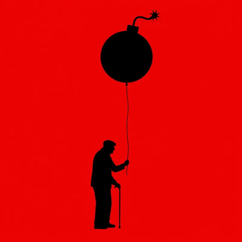 Minimalist Symbolic Red Posters