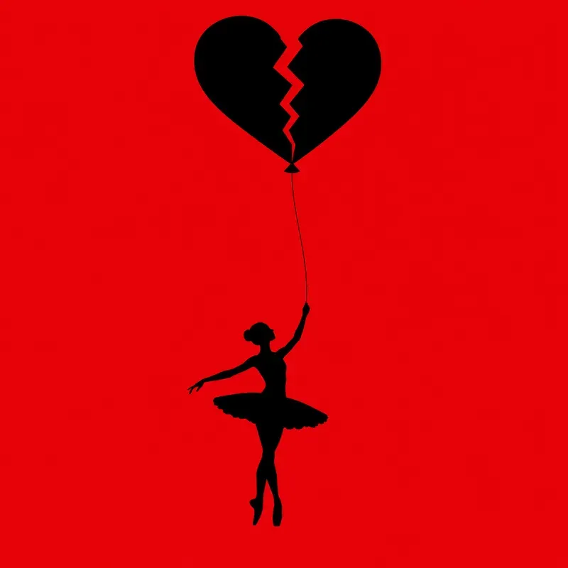Minimalist Symbolic Red Posters