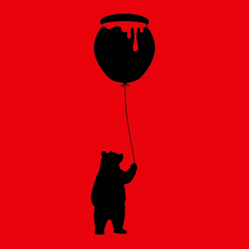 Minimalist Symbolic Red Posters