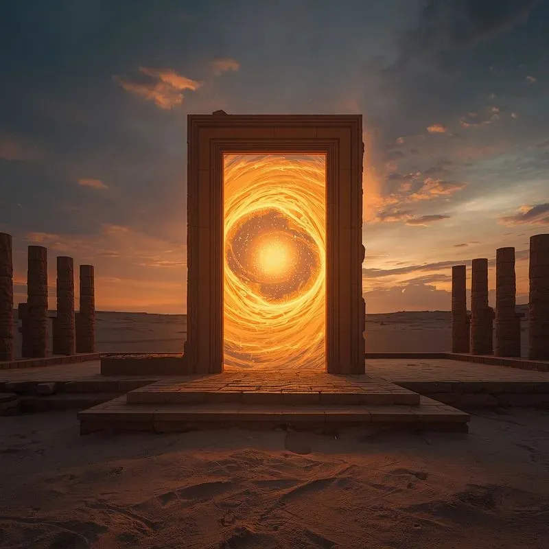 Fantasy Magic Portal Art