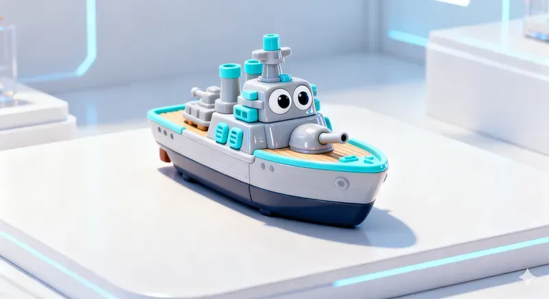 Cute 3D Military Miniatures