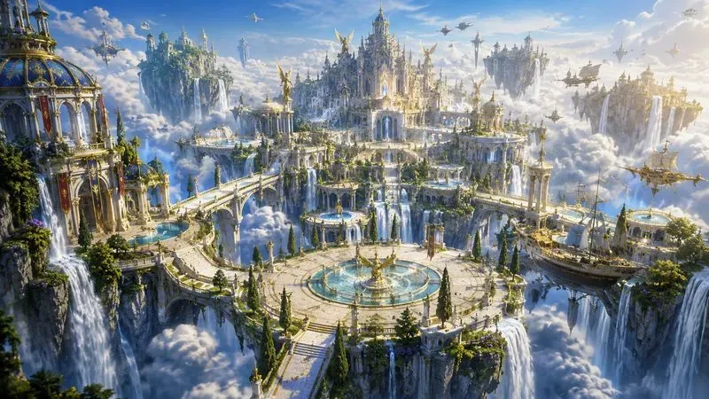 Floating Fantasy Kingdoms