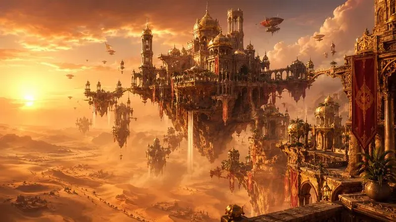 Floating Fantasy Kingdoms