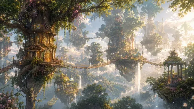 Floating Fantasy Kingdoms