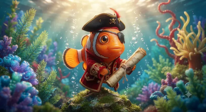 Anthropomorphic Fish Characters