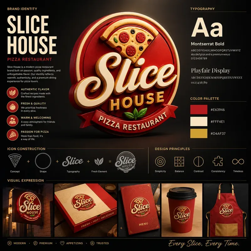 Modern Brand Logo Infographics