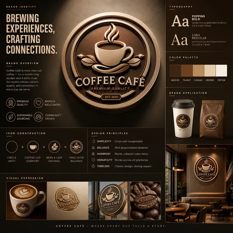Modern Brand Logo Infographics