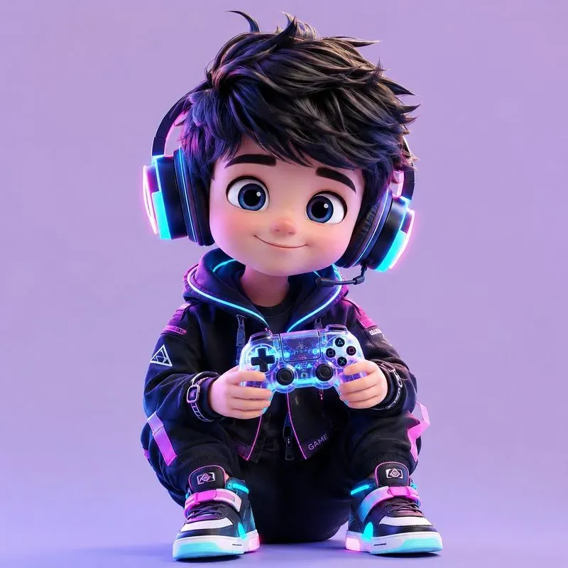 3D Glossy Chibi Professional Avatars