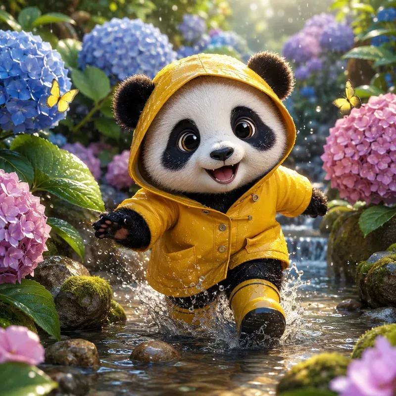 Whimsical 3D Fantasy Character Scenes