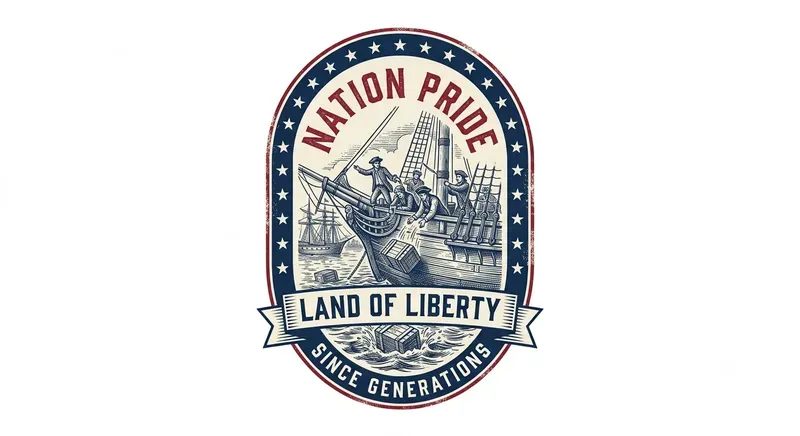 Retro Americana Woodcut Emblems