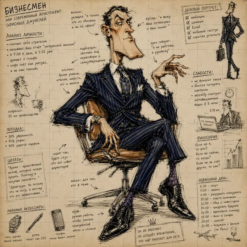 Grotesque Fashion Caricatures