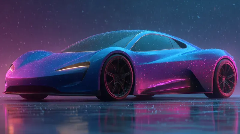Cyberneon Car Designs