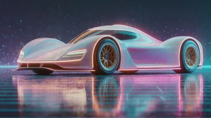 Cyberneon Car Designs