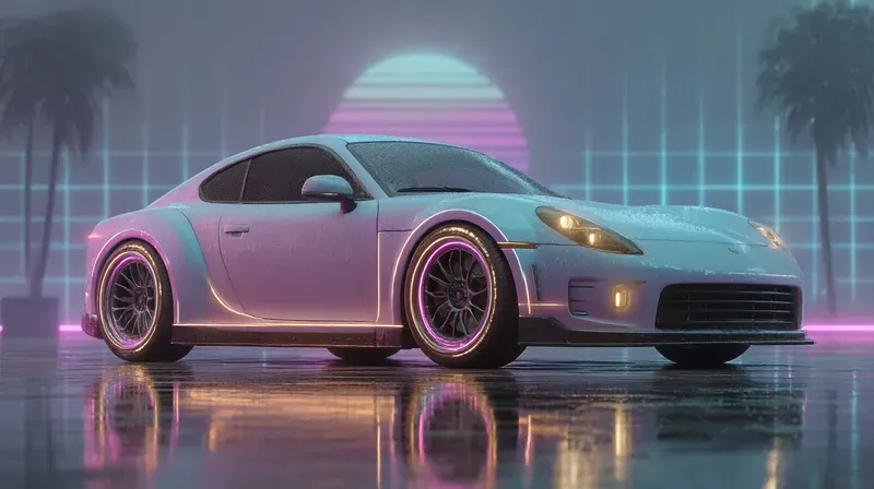 Cyberneon Car Designs