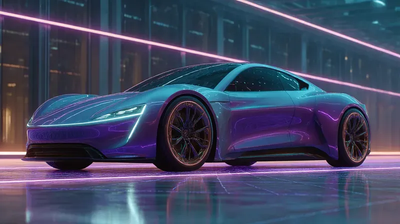 Cyberneon Car Designs