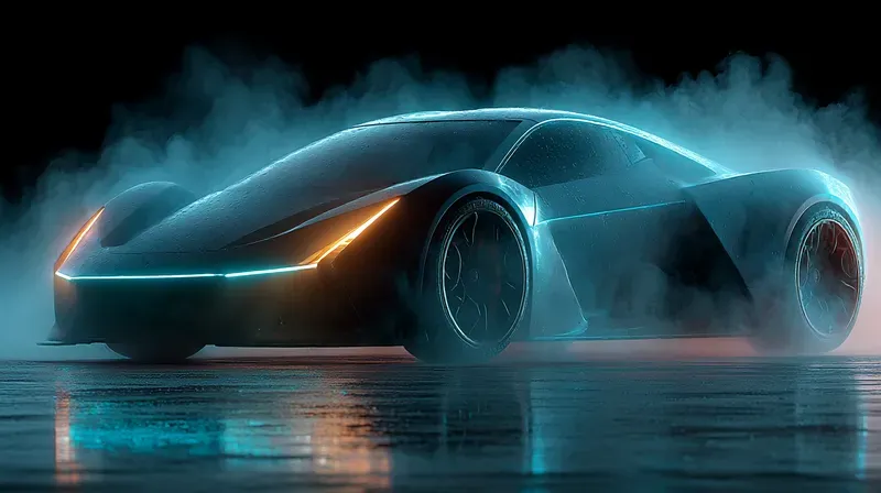 Cyberneon Car Designs