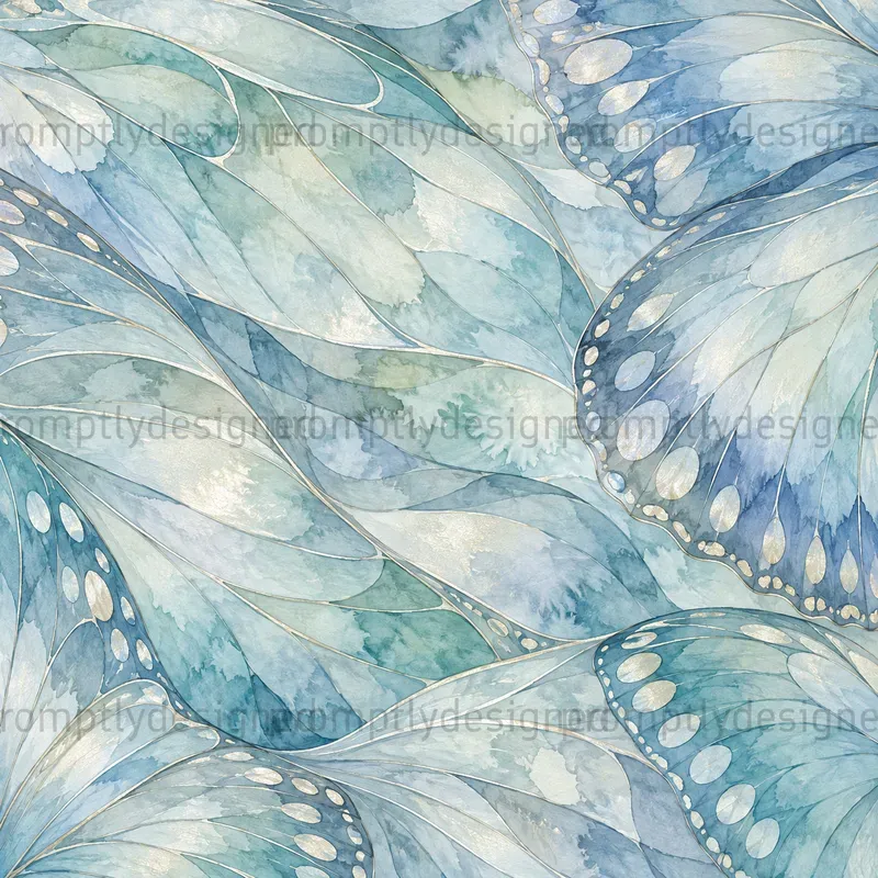 Pearlescent Butterfly Papers