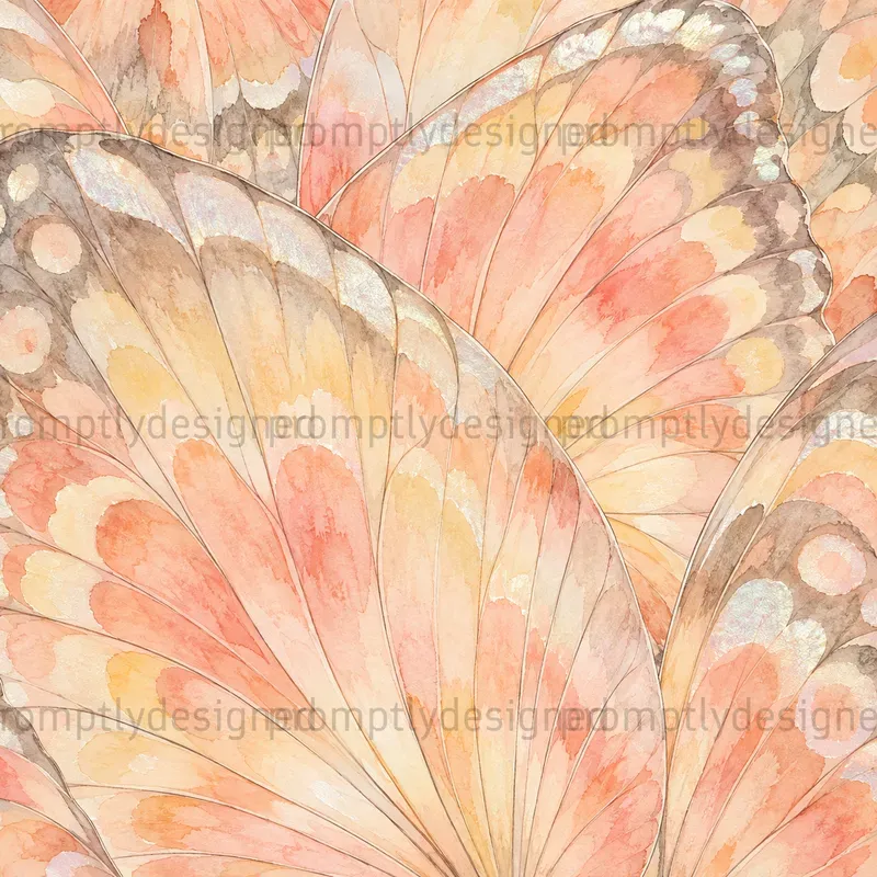 Pearlescent Butterfly Papers
