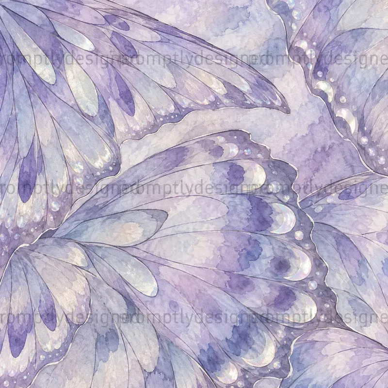 Pearlescent Butterfly Papers