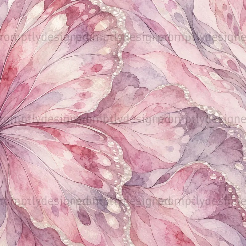 Pearlescent Butterfly Papers