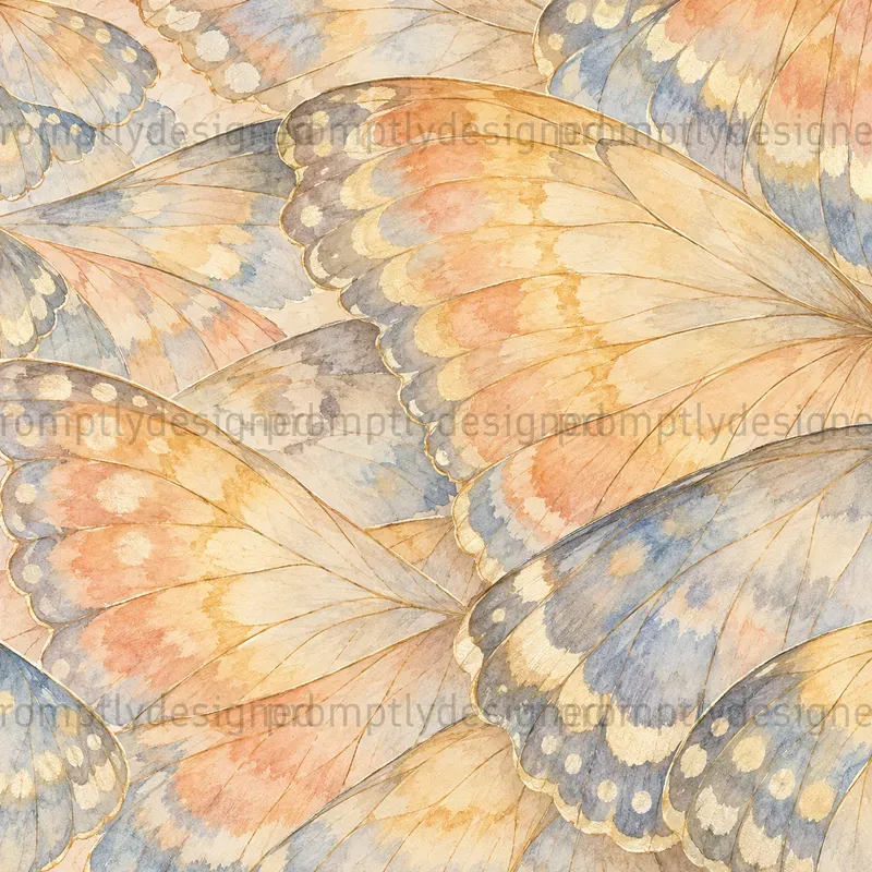 Pearlescent Butterfly Papers