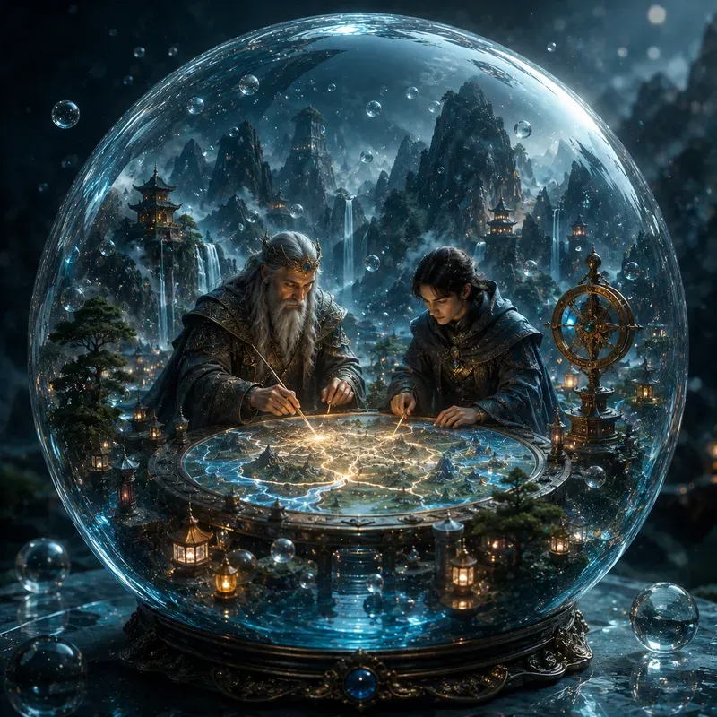 Realms Sealed In Glass