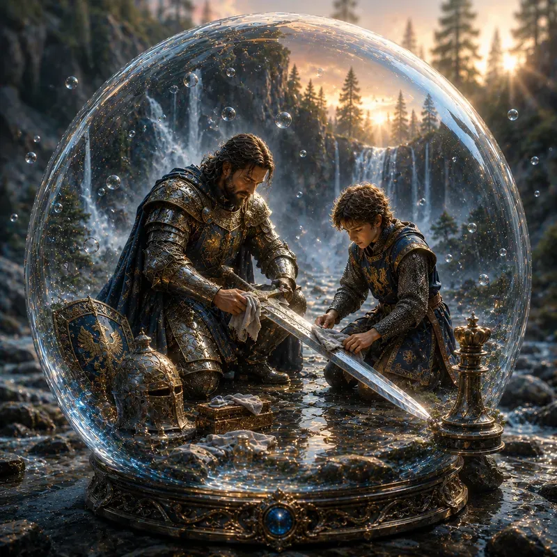 Realms Sealed In Glass