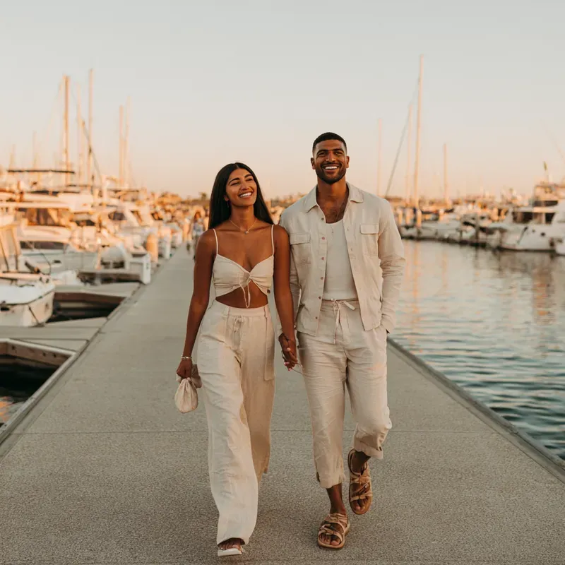 Marina Golden Hour Photography