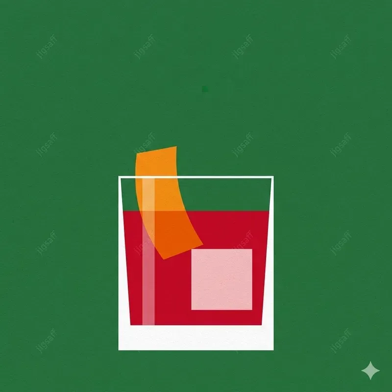 Minimalist Popart Cocktail Illustrations