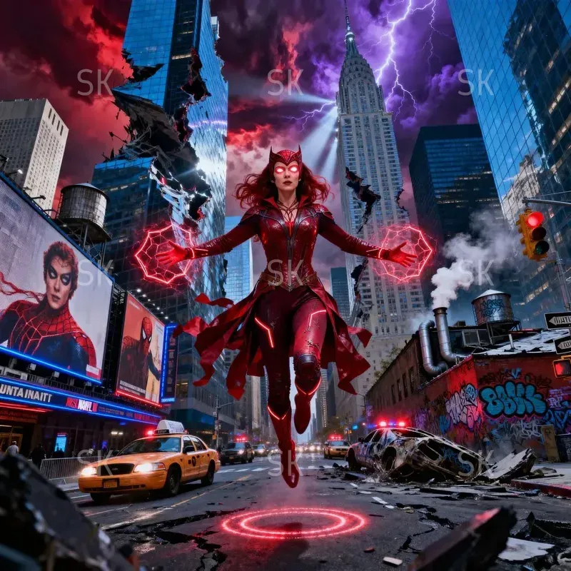 3D 4K Cinematic Comic Wallpapers