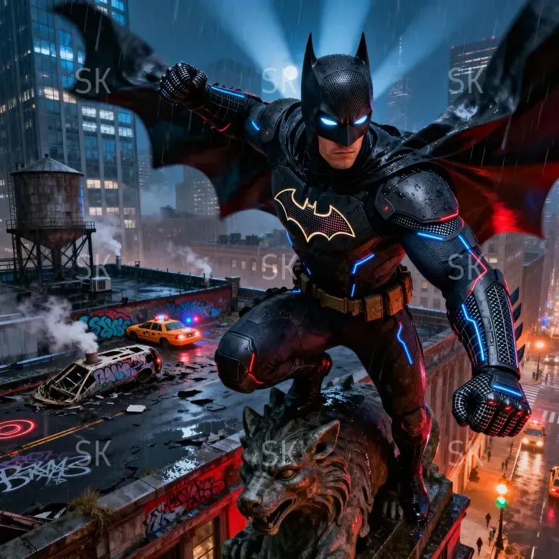 3D 4K Cinematic Comic Wallpapers